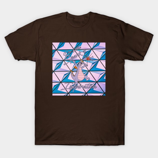 Figment - One Little Spark Art T-Shirt by MPopsMSocks